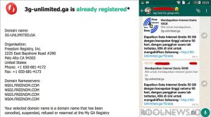 Awas, Pesan Penipuan Gratis Kuota 50GB Beredar di WhatsApp