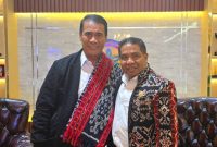 Pj. Bupati Rote Ndao Oder Maks Sombu, SH,MA,MH bersama Menteri Pertanian Dr.Ir.H. Andi Amran Sulaiman, M.P.