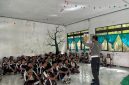 Sosialisasi Kamseltibcarlantas Oleh Personel Satuan Lalu Lintas Polres Rote Ndao Pada SMP Satap Batulai (Kamis 12/05/2025) | Foto: Dok. Polres Rote Ndao