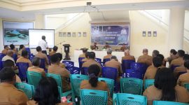 Kegiatan Rapat Evaluasi Realisasi APBD Kabupaten Rote Ndao Triwulan I Tahun 2025, Senin (07/07/2025) | Foto: Bidkom_DKISP Rote Ndao