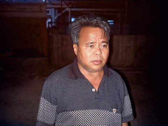 Foto: Rekanan PT Bo’a Development, Efendi Hello
