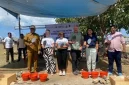 Acara Peletakan Batu Pertama Pembangunan Sarana Air Bersih Program Rote Malole Water di Dusun Adek Desa Oelolot Kecamatan Rote Barat | Foto: DKSIP_rotendao