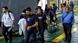 Unit Reskrim Polres Rote Ndao Mengamankan Terduga Tindak Pidana Penipuan Yang Diterbitkan Sebagai DPO, Senin (15/09/2025) | Foto: Dok. Humas_Polres_RoteNdao