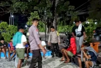 Personel Polsek Lobalain Melakukan Patroli Pada Malam Hari Untuk Cegah Potensi Gangguan Kamtibmas, Kamis (18/09/2025) | Foto/dok.HumasPolresRoteNdao