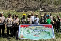 Panen Raya Jagung Kuartal III Dalam Rangka Ketahanan Pangan Program Asta Cita Pemerintah, Sabtu (27/09/2025) FOTO/humas_polres_rn