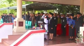 Peringatan Hari Pahlawan Ke-80 Tahun 2025 tingkat Kabupaten Rote Ndao | FOTO:Bidkom_DKISP Rote Ndao