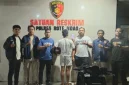 Personel Polres Rote Ndao Mengamankan Terduga Pelaku Percobaan Pencurian, Jumat (06/03/2026). FOTO: ROOL/Ho-humasPolresRoteNdao