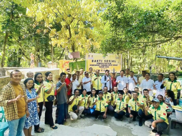 Bupati Paulus Henuk Apresiasi Peran Pemuda Katolik Dorong Perubahan di Rote Ndao