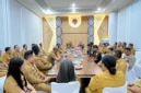 Rapat Kerja Sama Bupati Rote Ndao bersama Jajaran Kepala PD dengan Kajari Baru Rote Ndao | FOTO: ROOL/Ho-PPID Utama_DKISP Kab. Rote Ndao