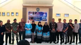 Keempat jemaah tersebut yakni Farida Sidik dari Desa Oelaba, Gusnawati dari Kelurahan Metina, Rahma Sili dari Desa Pepala, dan Nurija Kasopa dari Desa Oenggae | FOTO: ROOL/Ho-PPID UTAMA_DKISP