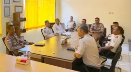 Kanwil Kemenkumham NTT meminta penguatan pengamanan dari pihak kepolisian. Hal ini dibahas dalam pertemuan di Mapolres Rote Ndao, Senin (11/05/2026) | FOTO: ROOL/Ho-humasresrn